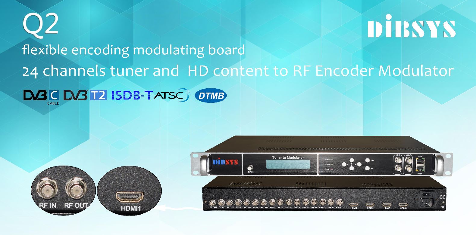 All-in-one (IRD, Encoder, Modulator) Multifunction OEM Device - New ...